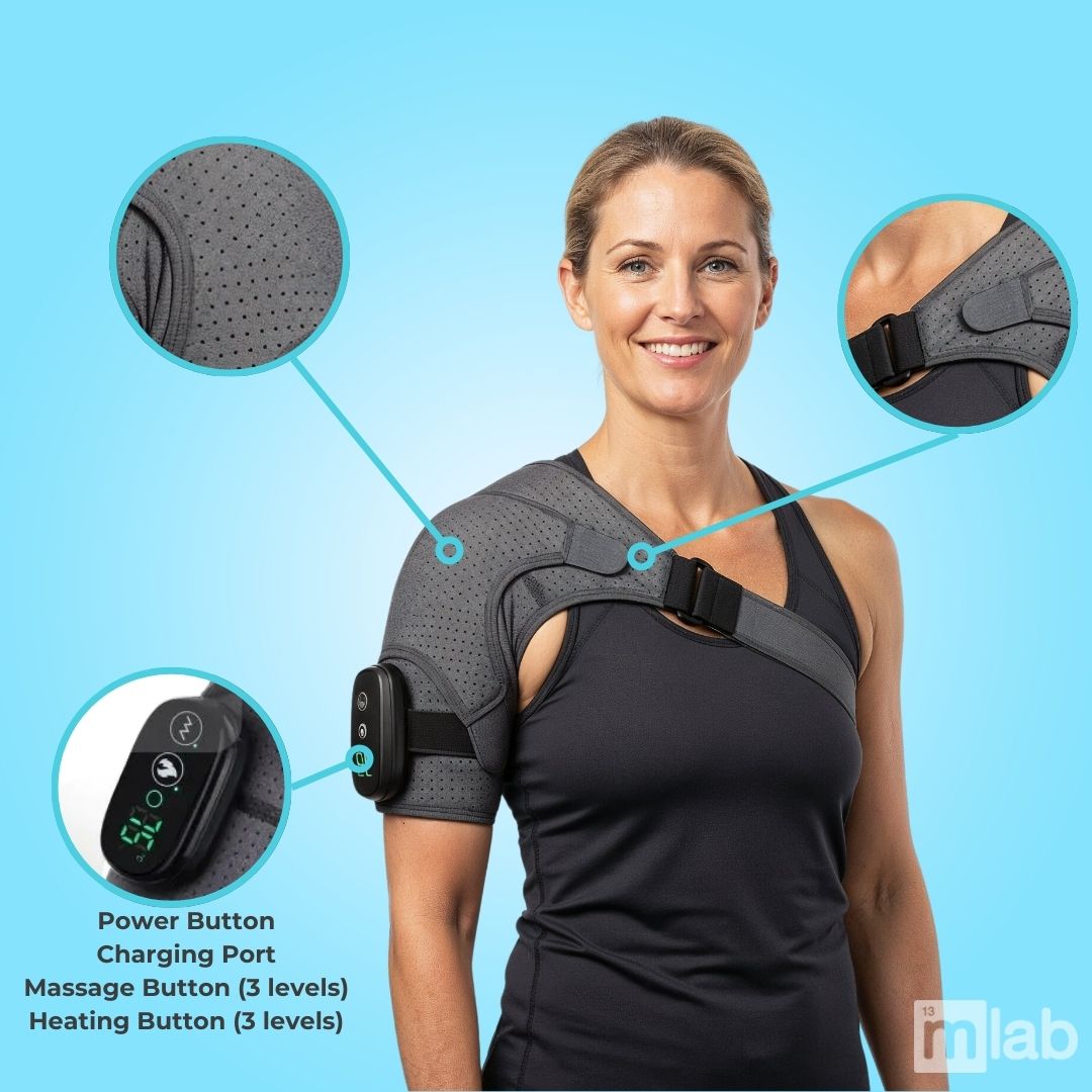 ShoulderRestore™ – Heated Compression Brace