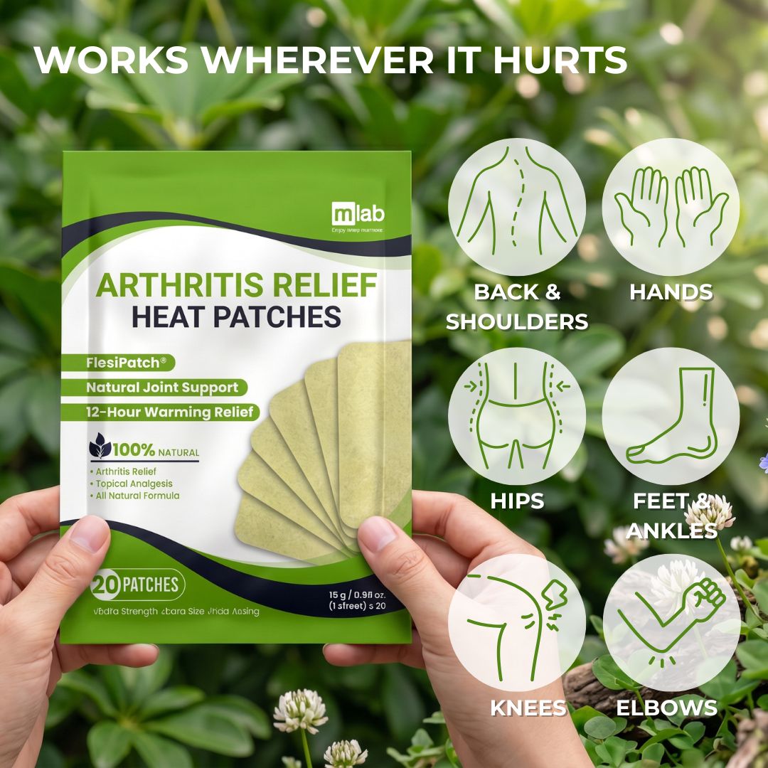FlexiPatch™ - Arthritis Relief Heat Patches