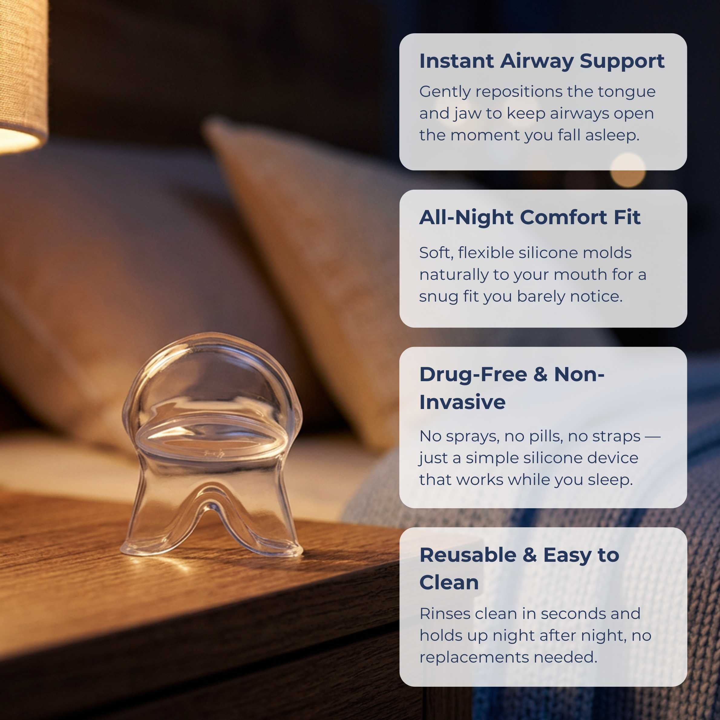 SnoreShield™ - Anti Snoring Device