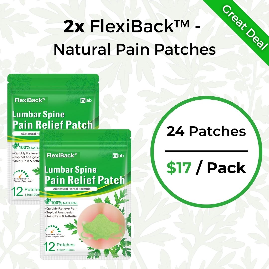 FlexiBack™️ - Natural Back Pain Patches