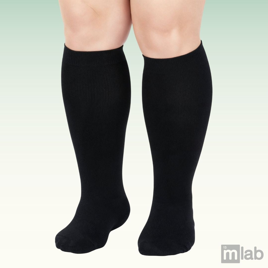 TheraSocks™ – Wide Calf Compression Socks