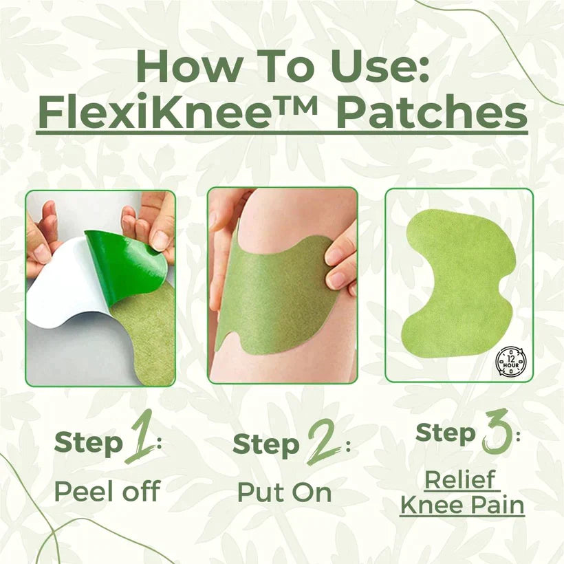 FlexiKnee™️ - 2x Natural Knee Pain Patches + Free Knee Relieve Pro + FlexiMoves - Quiz 8
