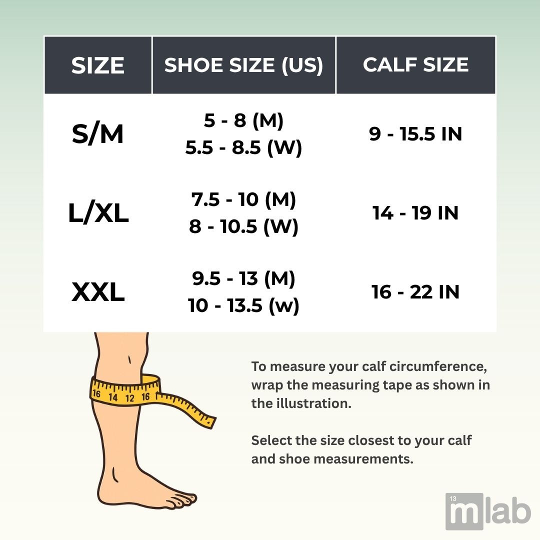 TheraSocks™ – Wide Calf Compression Socks